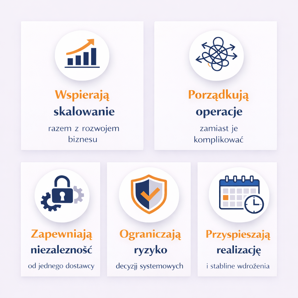 Bezpieczna transformacja systemowa – skalowanie biznesu i kontrola ryzyka