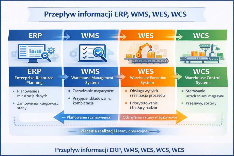 ERP WMS WES WCS