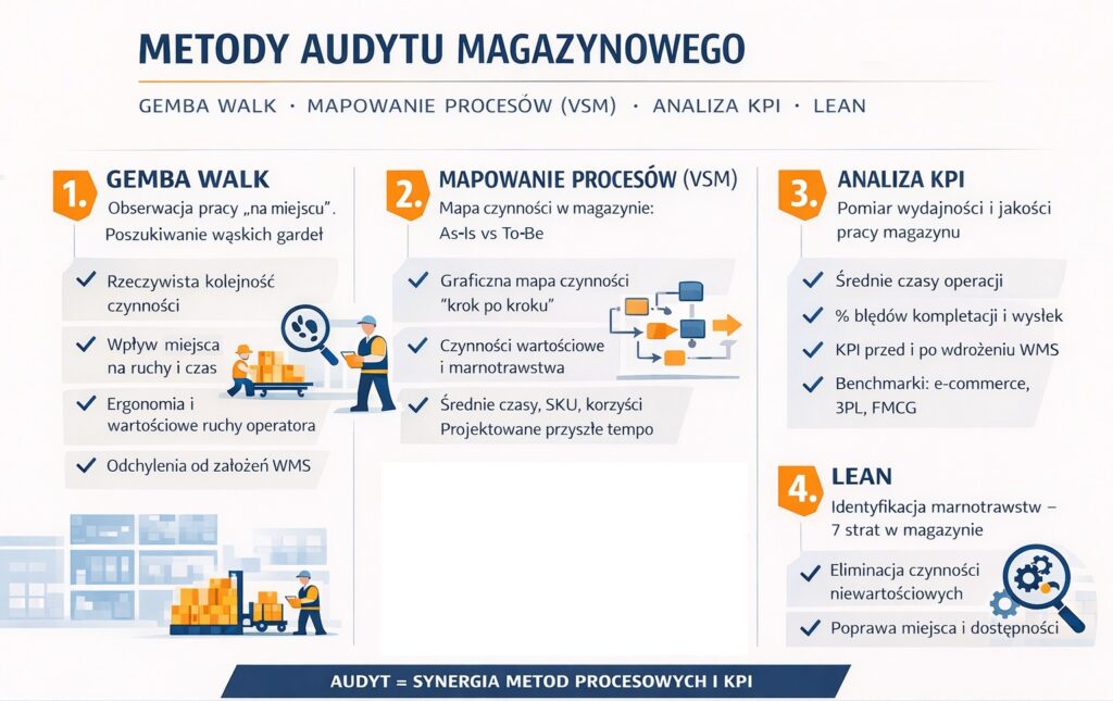 audyt procesów magazynowych