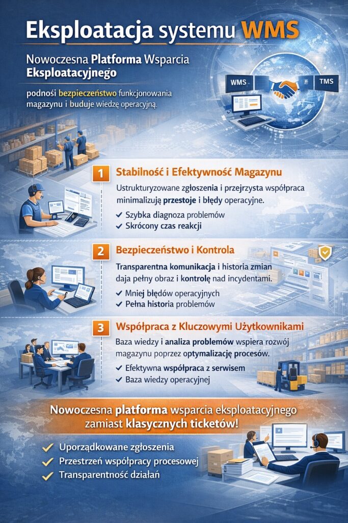 wsparcie eksploatacyjne systemu wms