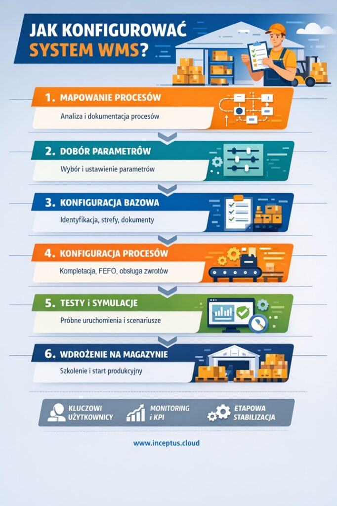 konfiguracja systemu WMS - krok po kroku