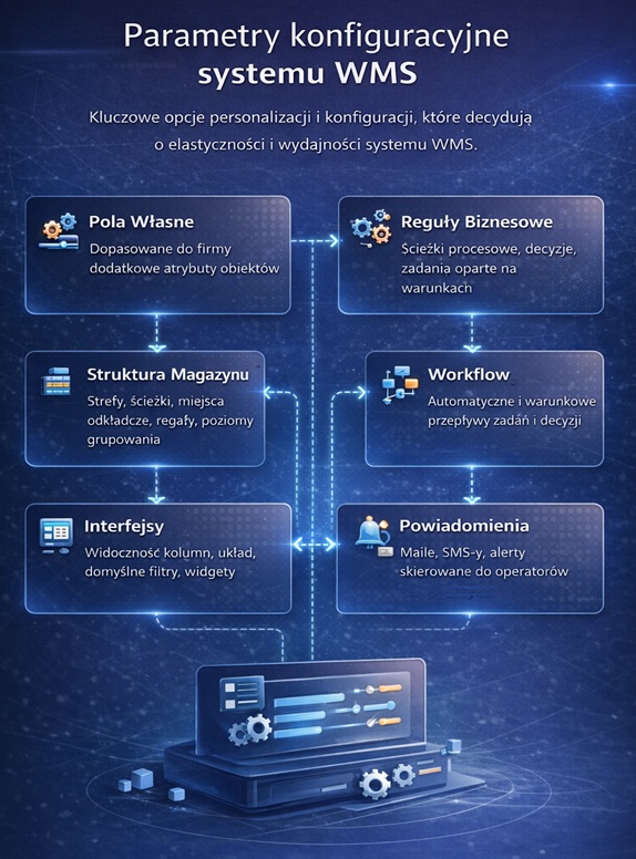 parametry konfiguracyjne systemu wms
