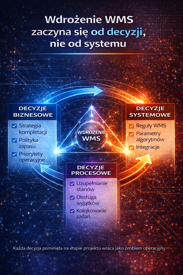 decyzje we wdrożeniu systemu wms