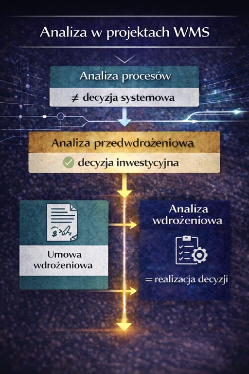 Analiza w projektach WMS