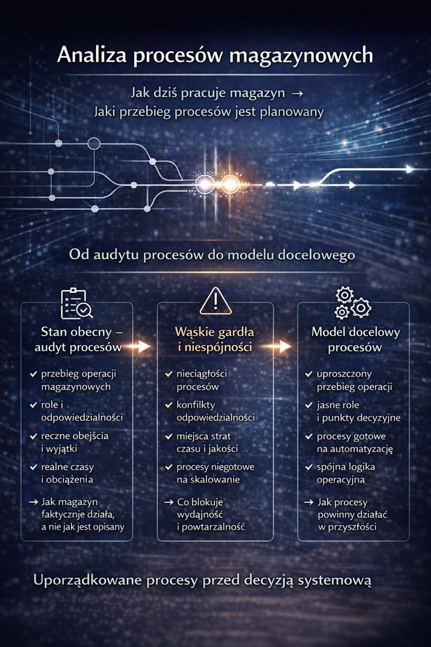 Analiza procesów magazynowych