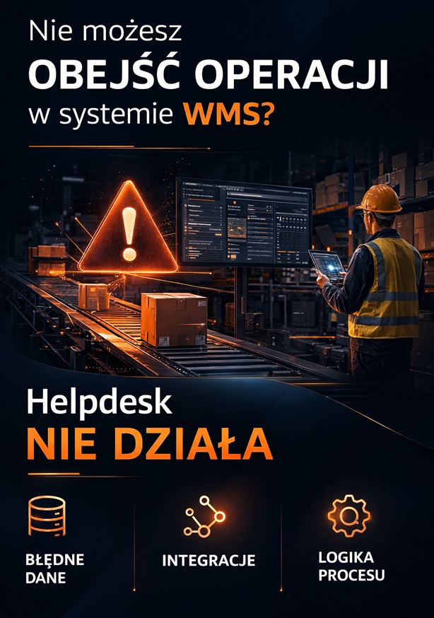 Brak obejść zautomatyzowanego systemu WMS